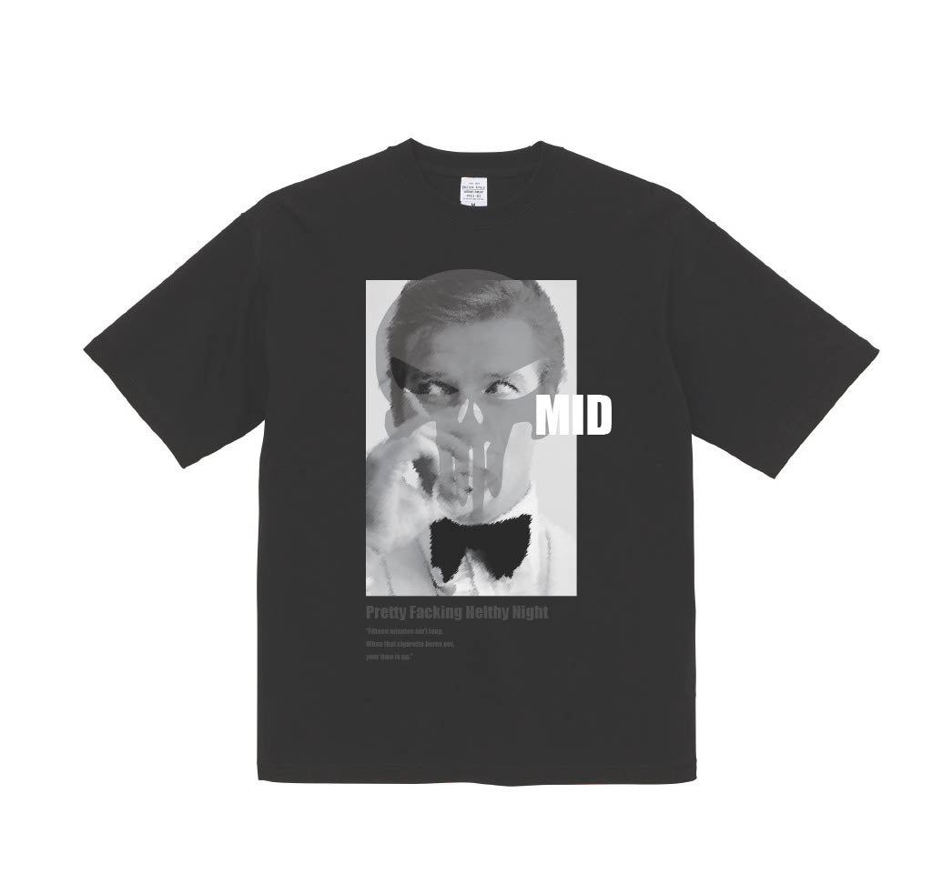 【予約販売】thrill  Magnum Weight Oversized T- Black
